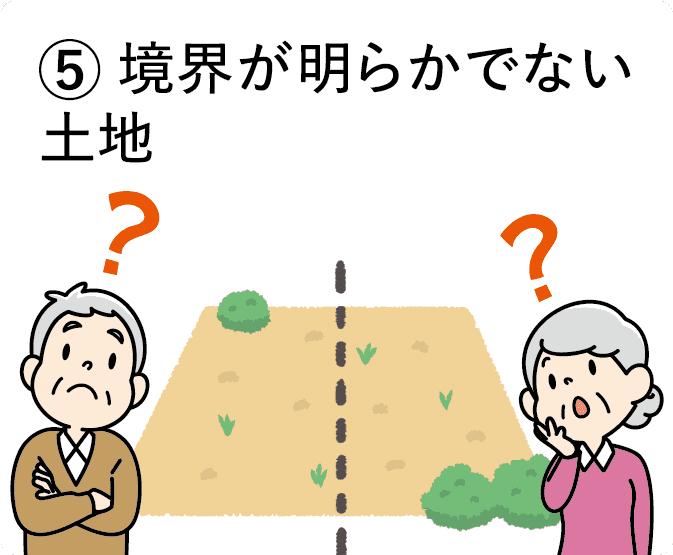 ①建物が存在する土地